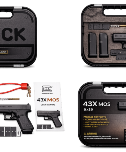Alternative view of Glock 43x Mos